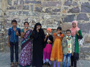 Kids outing to Golkonda Fort on weekend with team