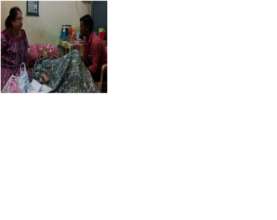 Home visit by the team