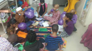 Play therapy for children with cancer