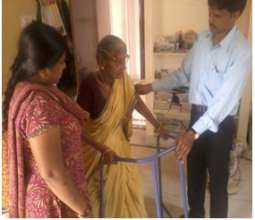 Patient visit in their home