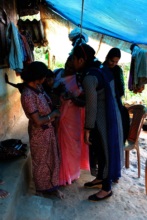 Shaniba calling out to Sreemanthini.JPG
