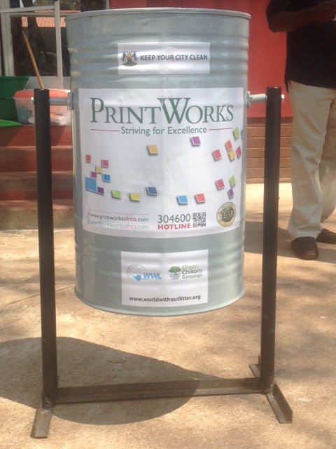 Green Chikoro Schools litter campain