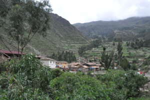 A view of Huilloc, Teresa's community
