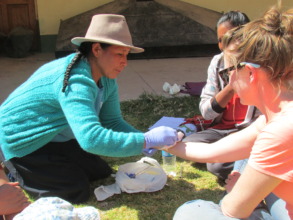 Practicing first aid