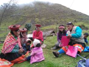 Teaching new promotoras about childhood nutrition
