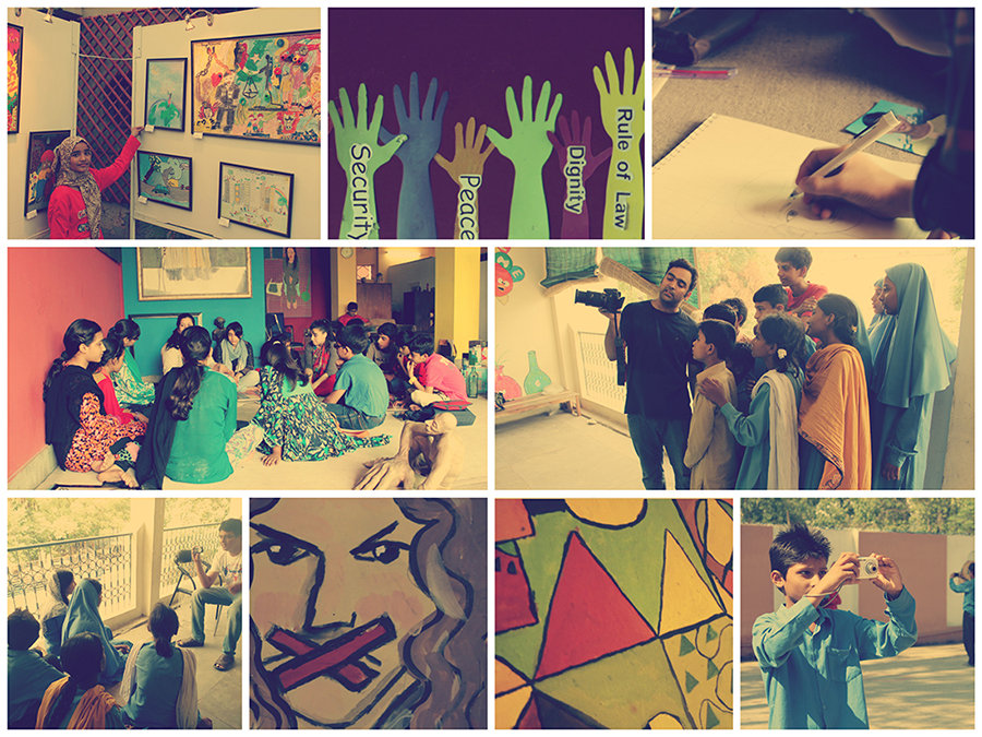 Peace through Arts for 1000 Pakistani Children