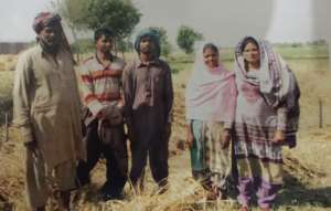 Beneficiaries during harvesting