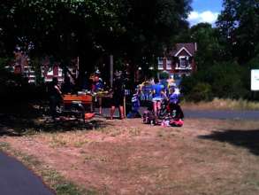 Outside with the Kitchen