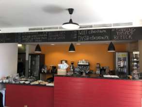 Our lovely new cafe space