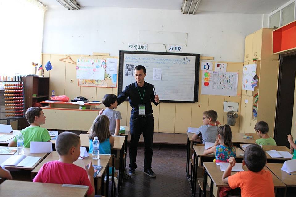 Young teachers for the kids in North East Bulgaria