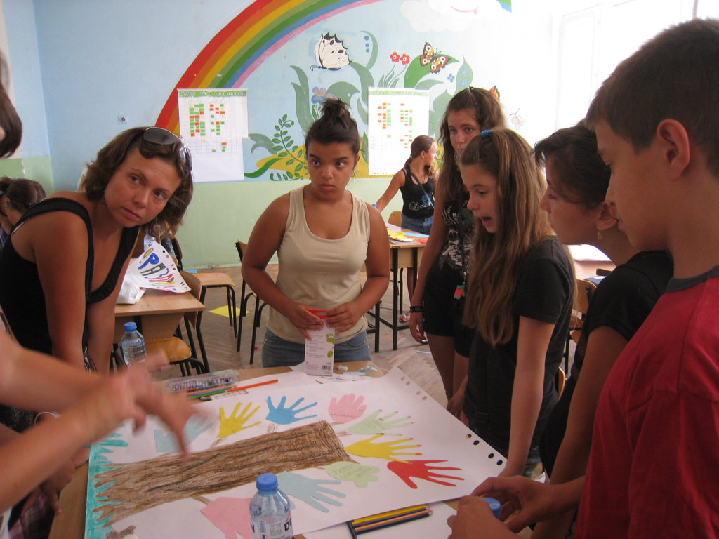 Young teachers for the kids in North East Bulgaria