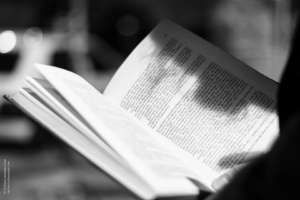 Providing books to the homeless.