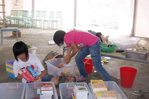 Even before the opening the BigTop had become a magnet for child