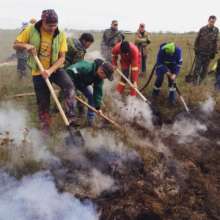 Fire fighting activity