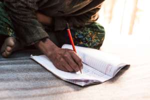 Literacy classes are empowering for women.