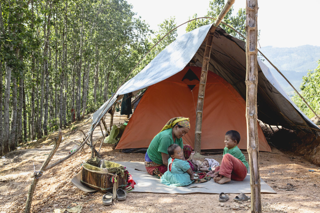 Female Friendly Spaces in Post-Quake Camps - Nepal