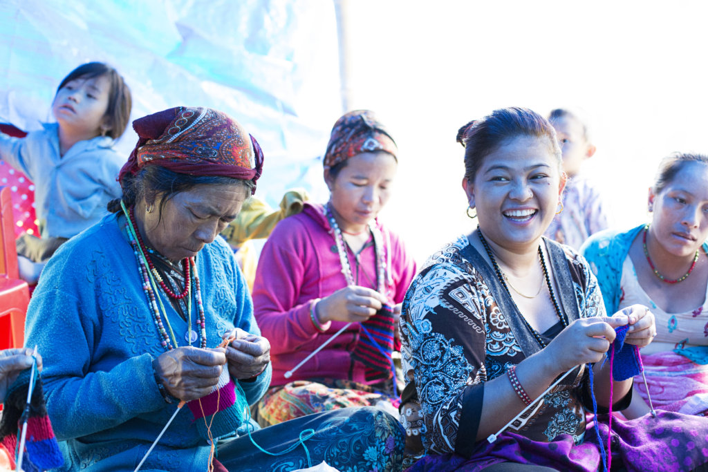 Female Friendly Spaces in Post-Quake Camps - Nepal
