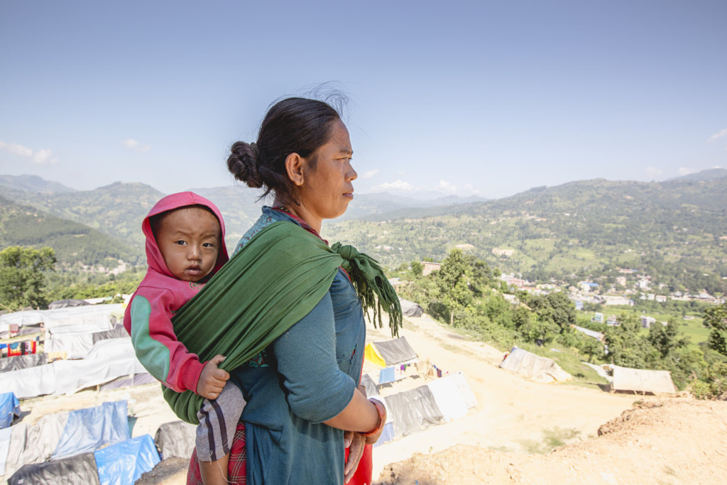 Female Friendly Spaces in Post-Quake Camps - Nepal