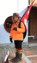 Ramit as Tenzing Norgay Sherpa, first on Everest