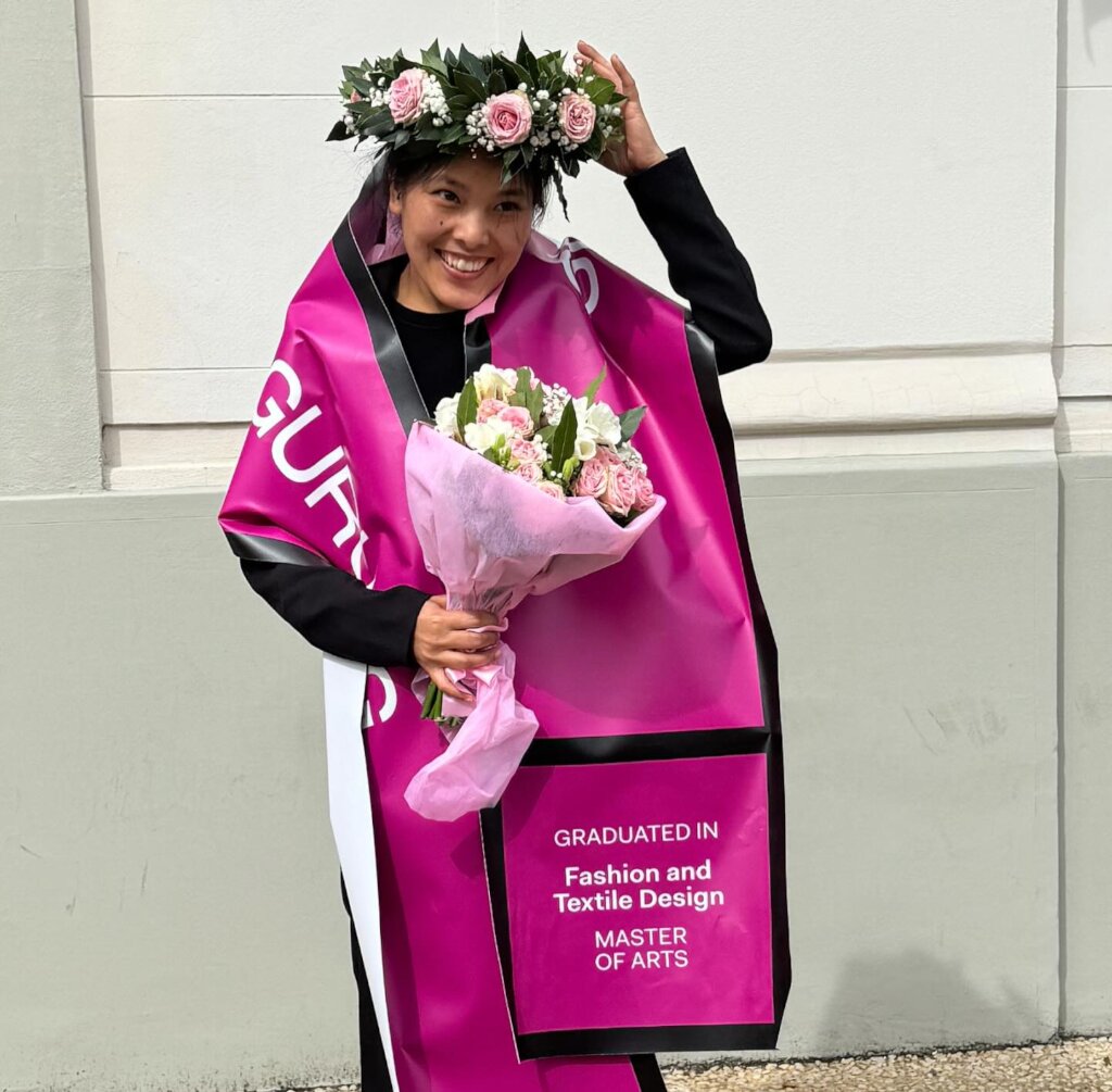 Srijana at her graduation