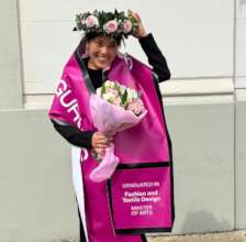 Srijana at her graduation