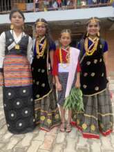 Bipana & Her Ama Ghar Sisters Before Talent Show