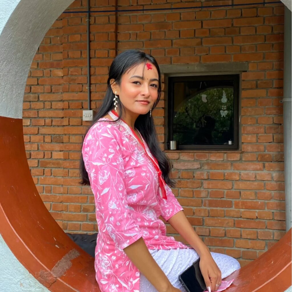 Sangita at Ama Ghar