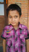 Akshar when he first arrived at Ama Ghar