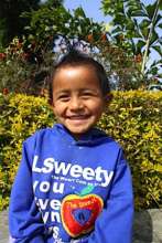 Badi Ram always has a ready smile