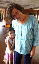 Anjana with Bonnie Auntie