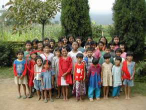 Jenuka was about three in this early photo.