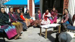 Members of Shree Barpak Mahila B. Sahakari Sanstha