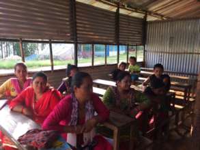 Members of women's group