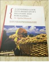 Applied Research, A Gendered Look into Bhaktapur's