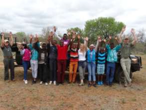 Winner's game drive!