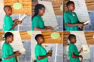 Presentations about animals in class!