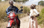 Motorcycle training for health workers in Gambia
