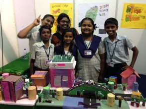 Students presenting at Dream Madras Week