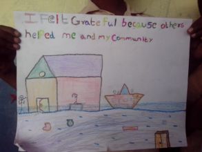 Students express their feelings through arts...