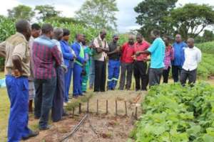 Community Leaders Receiving Training