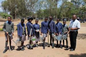 Farming inputs donated to schools