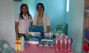 AAI Nurse Faith delivers supplies to school clinic