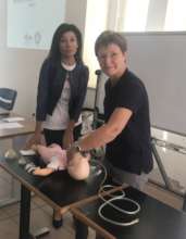BLSD pediatric. Marialuisa&Emma