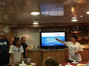 Conference on board Patroller Sirio