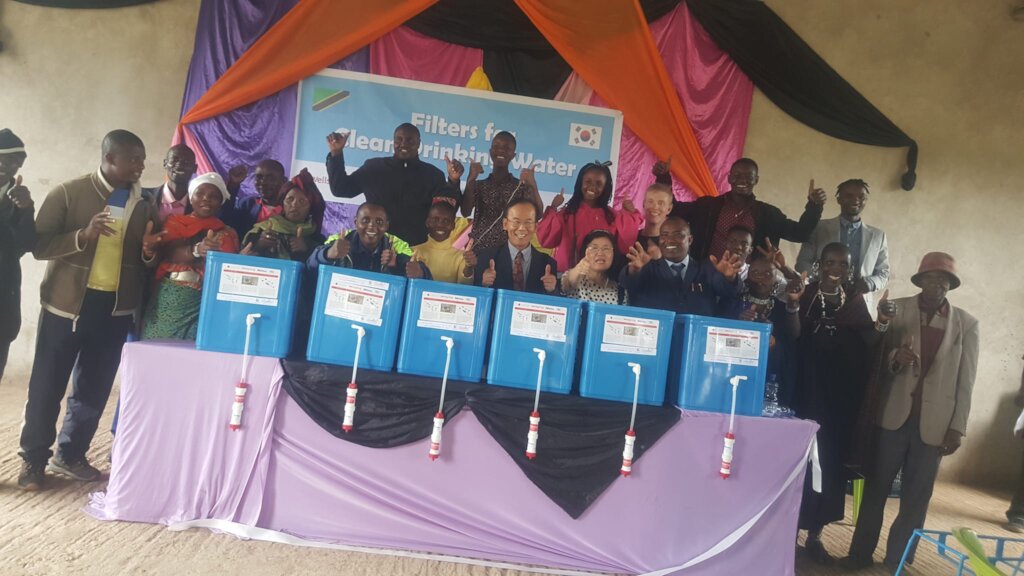 Filter donation to Gongali and Zaburi Villages