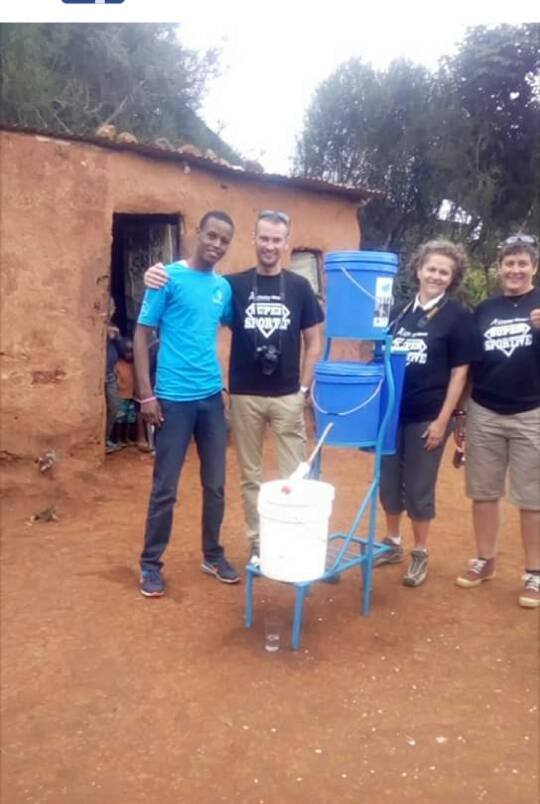 French People donated Nanofilter in Tanzania