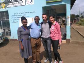 Lovely French Couple Tourists with Hilonga & Ruth