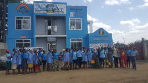 Employees at Nanofilter office in Arusha Tanzania