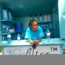 Recently opened Nanofilter Water Station - Arusha