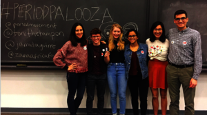 Me & my fellow period activists at Period Palooza!
